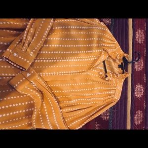 Mustard blouse